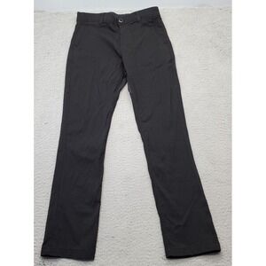 Volcom Athletic Pants Mens Size 30 Black Thermal Lined Low Waist Slash‎ Pockets